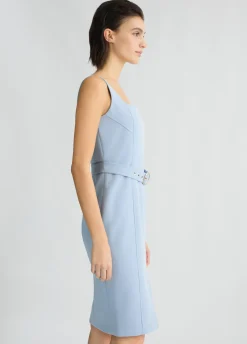Liu Jo Vestido ajustado con cinturón-Mujer Vestidos