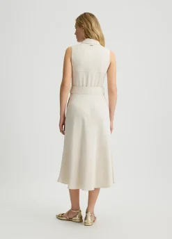 Liu Jo Vestido camisero con cinturón-Mujer Vestidos
