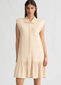 Liu Jo Vestido camisero con logotipo-Mujer Ropa Deportiva|Vestidos