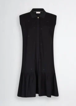 Liu Jo Vestido camisero con logotipo-Mujer Ropa Deportiva|Vestidos
