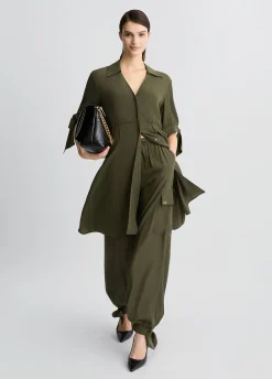Liu Jo Vestido camisero corto-Mujer Moda Baño|Vestidos