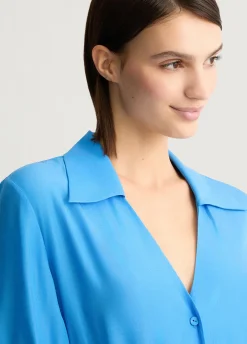 Liu Jo Vestido camisero corto-Mujer Moda Baño|Vestidos
