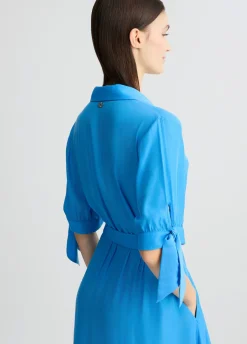 Liu Jo Vestido camisero corto-Mujer Moda Baño|Vestidos