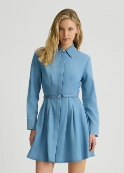 Liu Jo Vestido camisero de denim-Mujer Vestidos