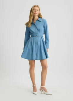 Liu Jo Vestido camisero de denim-Mujer Vestidos
