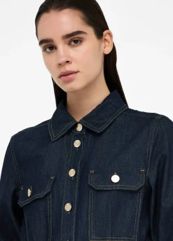 Liu Jo Vestido camisero de denim-Mujer Vestidos
