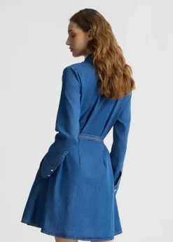 Liu Jo Vestido camisero de denim-Mujer Vestidos
