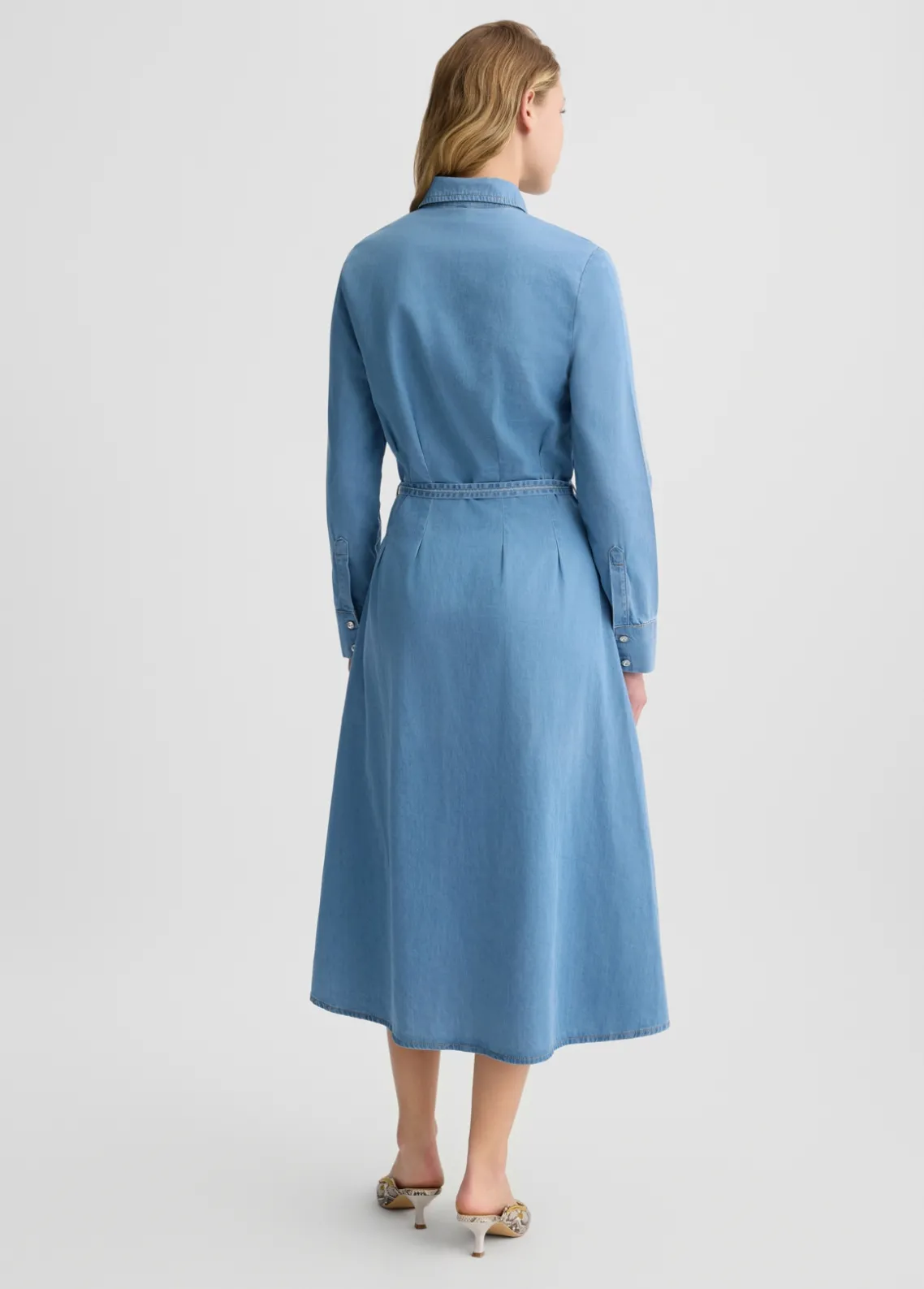 Liu Jo Vestido camisero de denim-Mujer Vestidos