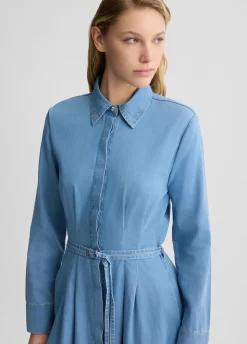 Liu Jo Vestido camisero de denim-Mujer Vestidos