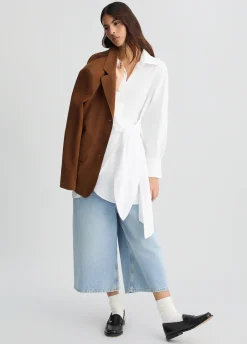 Liu Jo Vestido camisero de popelina-Mujer Vestidos