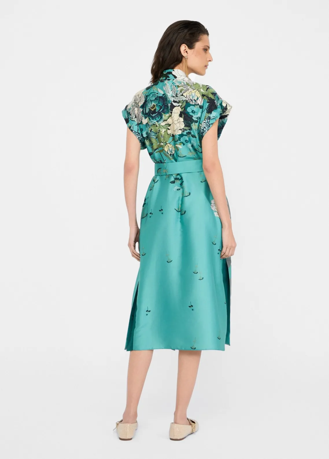 Liu Jo Vestido camisero de sarga estampado-Mujer Vestidos