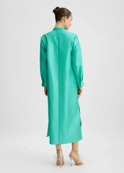 Liu Jo Vestido camisero de shantung-Mujer Ceremonia|Vestidos