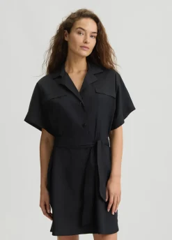 Liu Jo Vestido camisero en algodón-Mujer Moda Baño|Vestidos