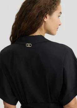 Liu Jo Vestido camisero en algodón-Mujer Moda Baño|Vestidos