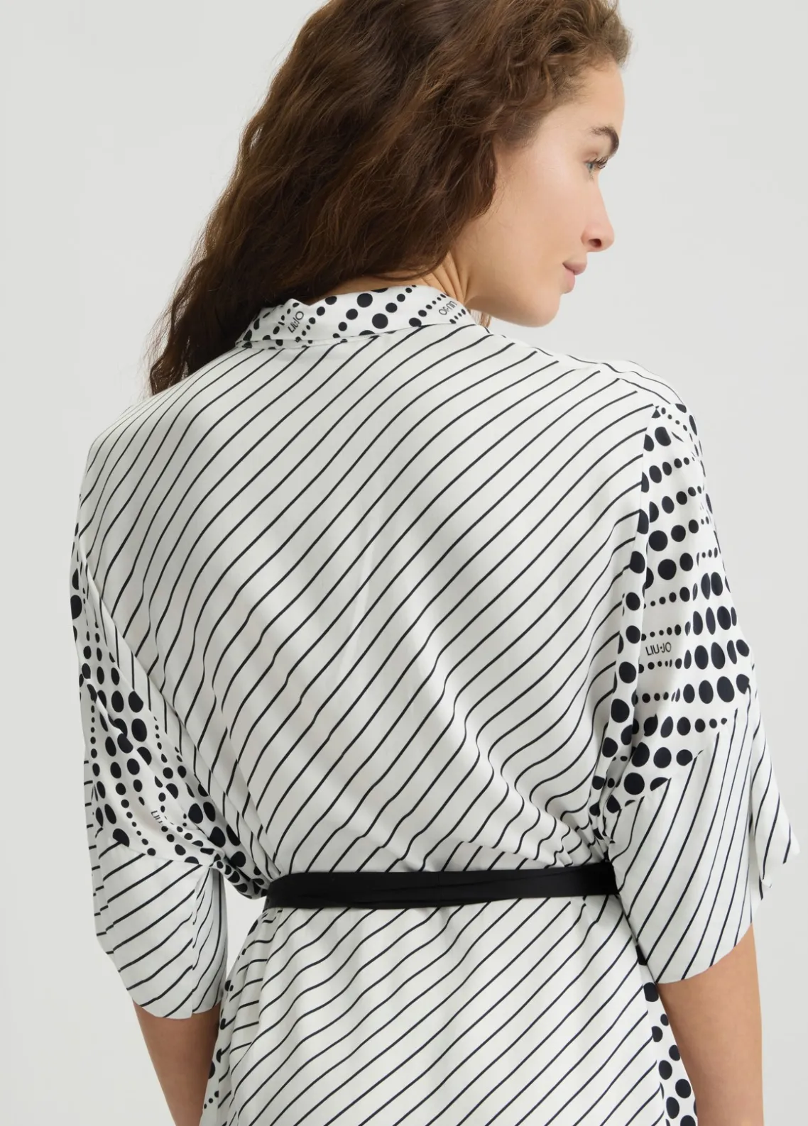 Liu Jo Vestido camisero estampado-Mujer Moda Baño|Vestidos