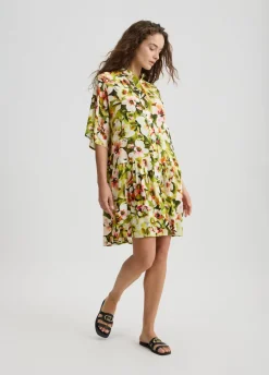 Liu Jo Vestido camisero estampado-Mujer Moda Baño|Vestidos