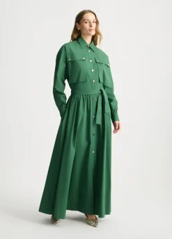 Liu Jo Vestido camisero largo-Mujer Vestidos