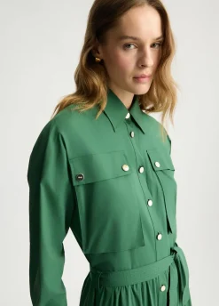 Liu Jo Vestido camisero largo-Mujer Vestidos