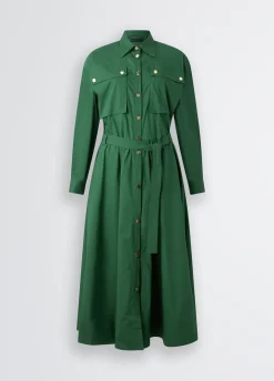 Liu Jo Vestido camisero largo-Mujer Vestidos