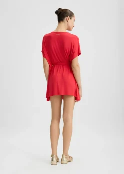 Liu Jo Vestido con cinturón Better-Mujer Moda Baño|Vestidos