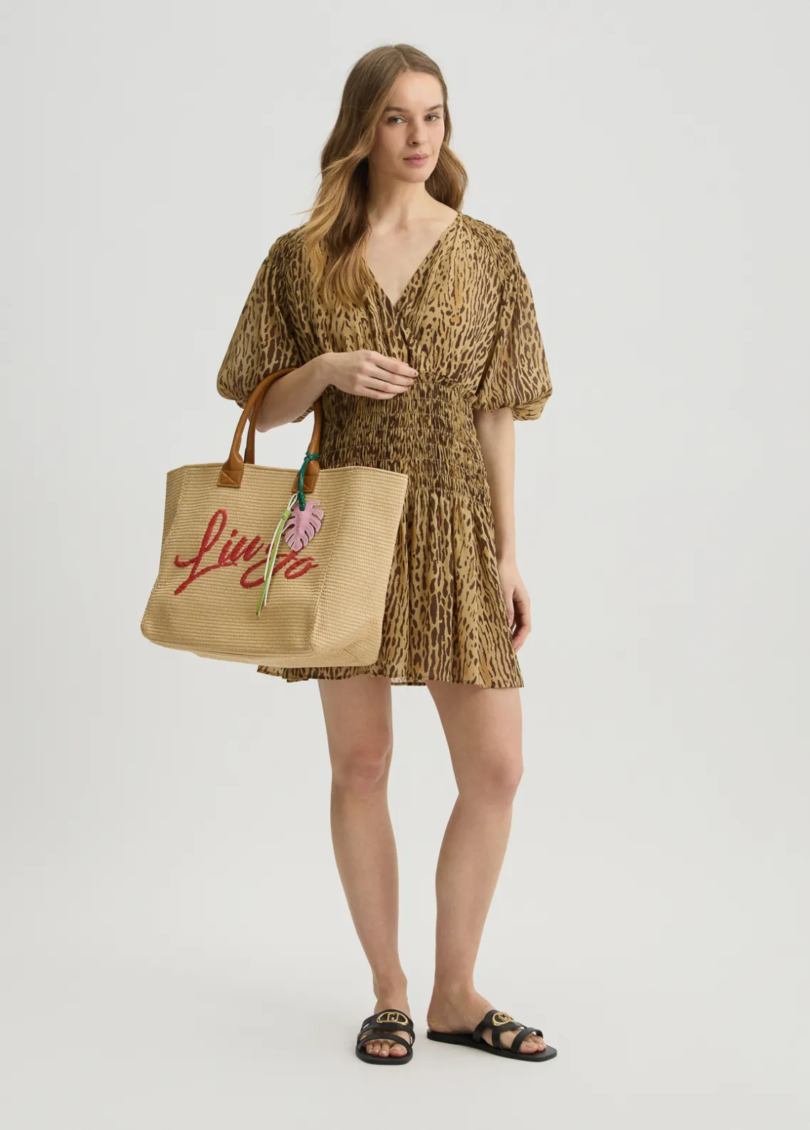 Liu Jo Vestido con estampado animal-Mujer Vestidos