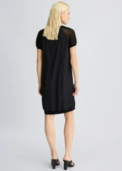 Liu Jo Vestido con inserciones de malla-Mujer Vestidos