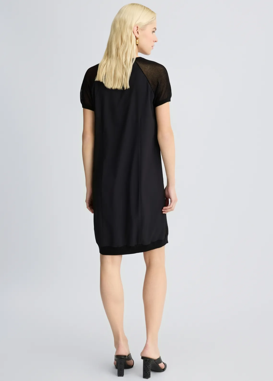 Liu Jo Vestido con inserciones de malla-Mujer Vestidos