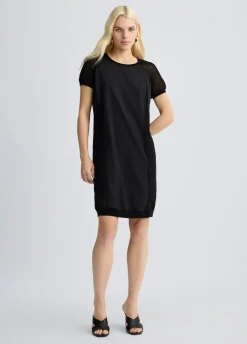 Liu Jo Vestido con inserciones de malla-Mujer Vestidos