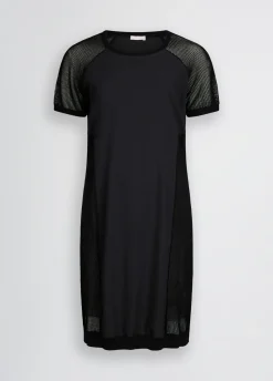 Liu Jo Vestido con inserciones de malla-Mujer Vestidos
