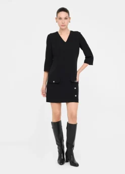 Liu Jo Vestido corto con bolsillos-Mujer Vestidos