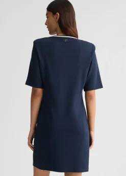 Liu Jo Vestido corto con botones-Mujer Ropa Deportiva|Vestidos