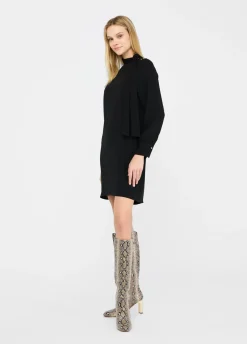 Liu Jo Vestido corto con bufanda-Mujer Vestidos