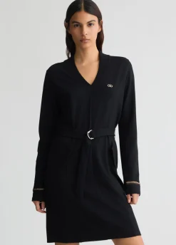 Liu Jo Vestido corto con cinturón-Mujer Ropa Deportiva|Vestidos