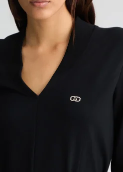 Liu Jo Vestido corto con cinturón-Mujer Ropa Deportiva|Vestidos