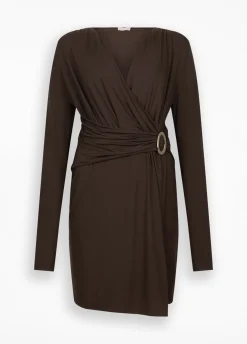 Liu Jo Vestido corto con detalle de logotipo-Mujer Vestidos