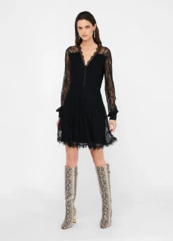 Liu Jo Vestido corto de encaje-Mujer Vestidos