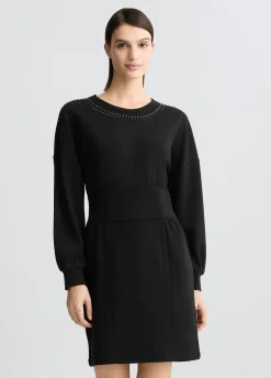 Liu Jo Vestido corto de felpa-Mujer Vestidos