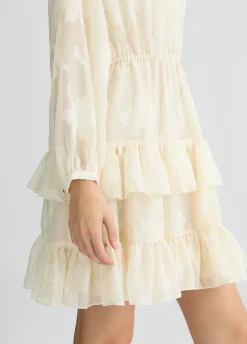 Liu Jo Vestido corto de flores bordadas-Mujer Vestidos