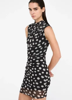 Liu Jo Vestido corto de lunares-Mujer Vestidos