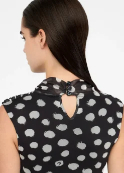 Liu Jo Vestido corto de lunares-Mujer Vestidos