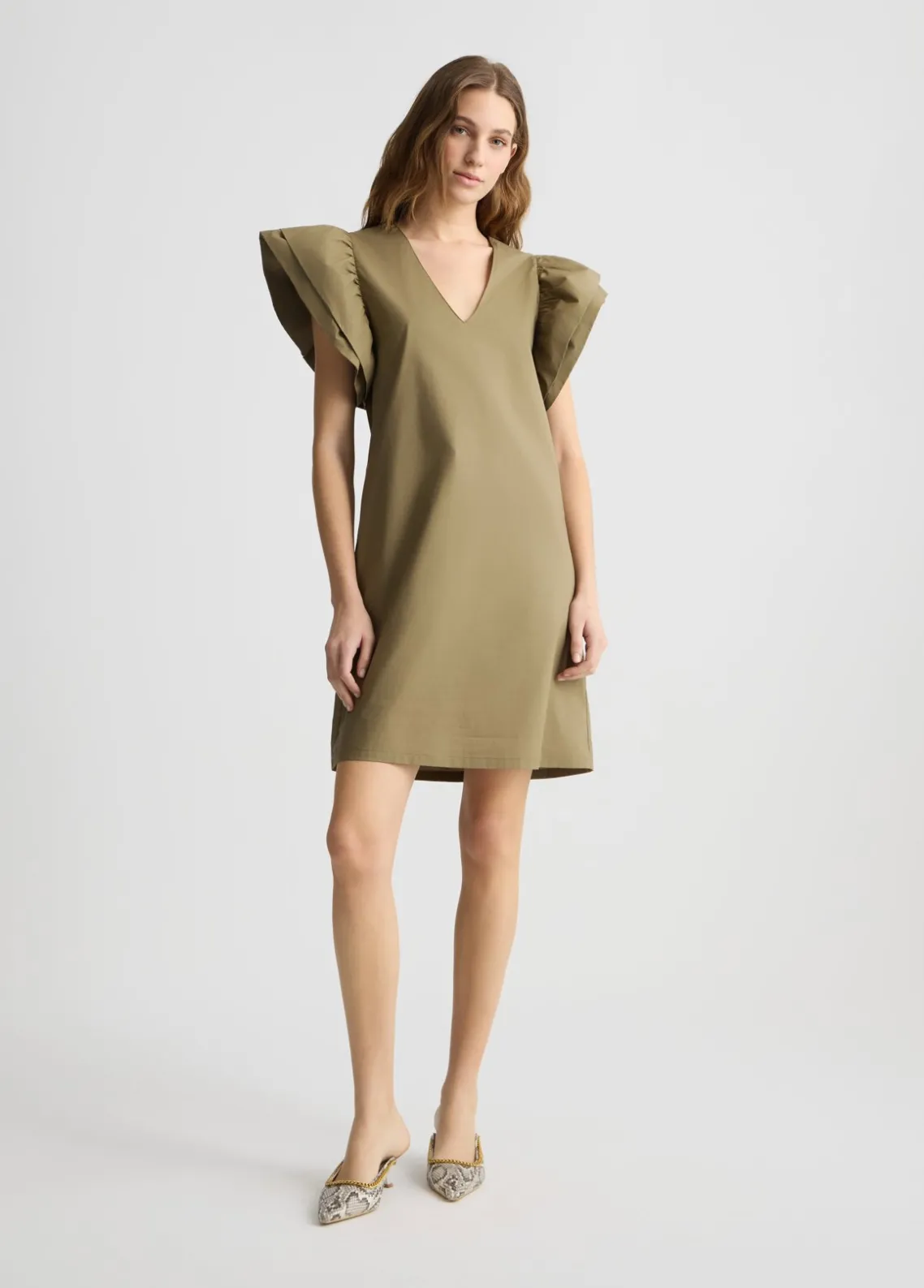 Liu Jo Vestido corto de popelina-Mujer Vestidos