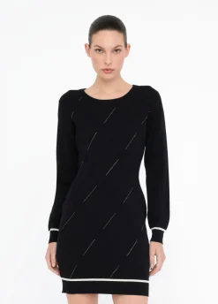 Liu Jo Vestido corto de punto-Mujer Ropa Deportiva|Vestidos
