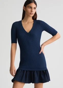Liu Jo Vestido corto de punto-Mujer Vestidos