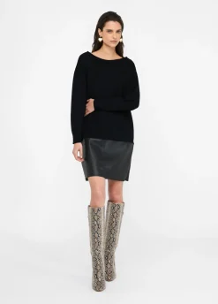 Liu Jo Vestido corto de punto-Mujer Vestidos