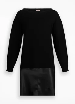 Liu Jo Vestido corto de punto-Mujer Vestidos