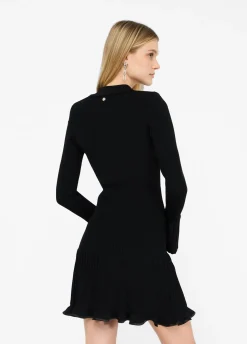 Liu Jo Vestido corto de punto-Mujer Cárdigans Y Jerséis|Vestidos
