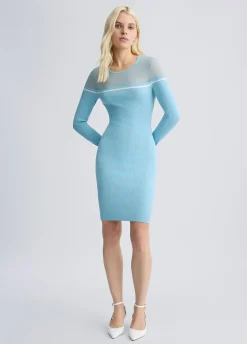 Liu Jo Vestido corto de punto-Mujer Ropa Deportiva|Cárdigans Y Jerséis