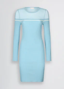 Liu Jo Vestido corto de punto-Mujer Ropa Deportiva|Cárdigans Y Jerséis