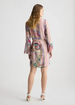 Liu Jo Vestido corto de seda-Mujer Vestidos