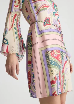 Liu Jo Vestido corto de seda-Mujer Vestidos